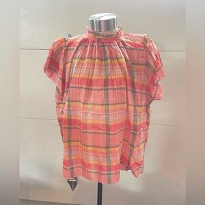 Birds of Paradise‎ High Neck Blouse